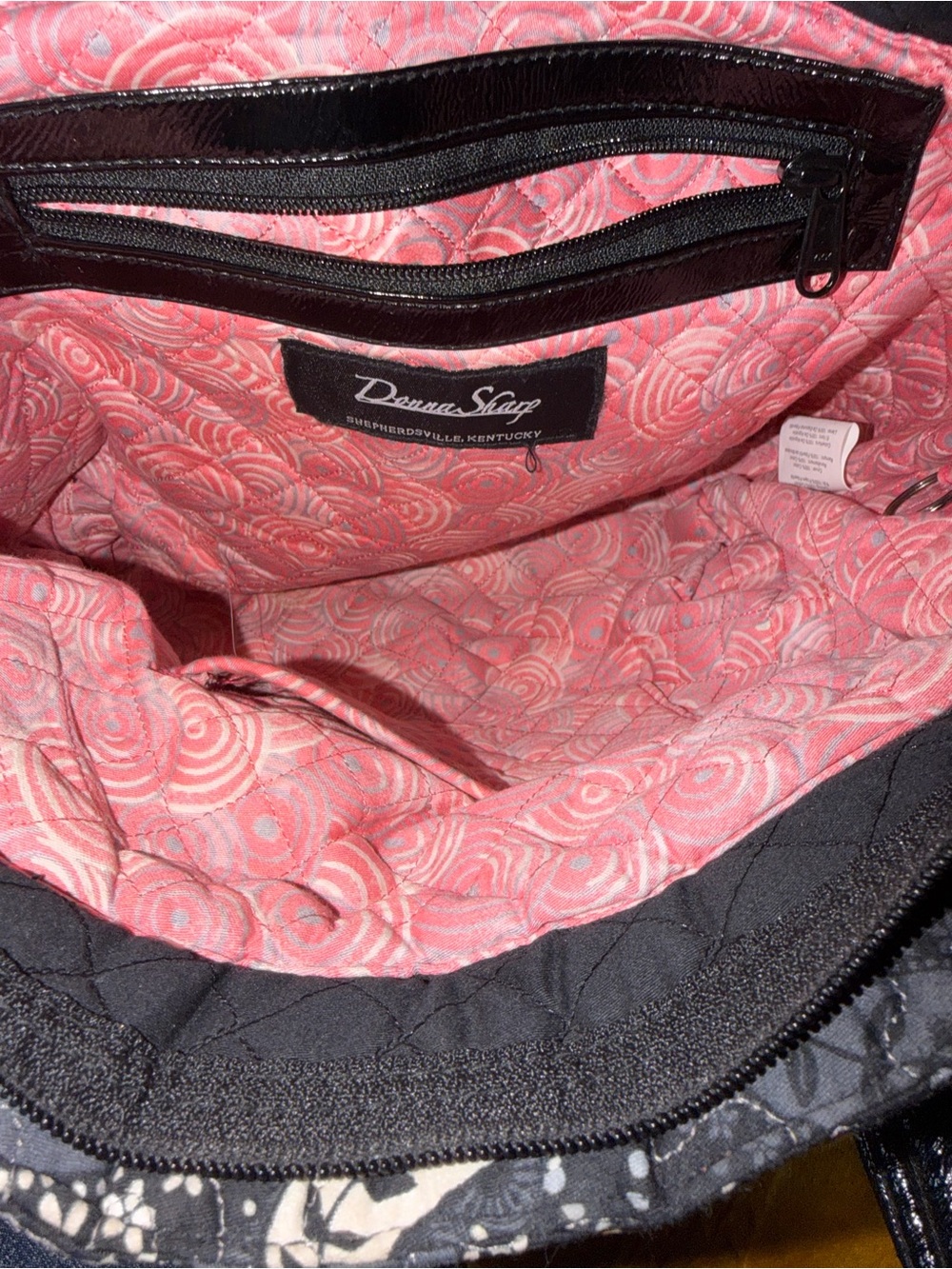 Donna Sharp Pink Quilted Tote - Donna Sharp View 2